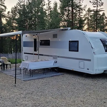 Elegant Camper At Yard *