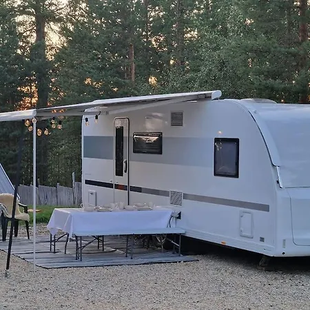 Elegant Camper At Yard