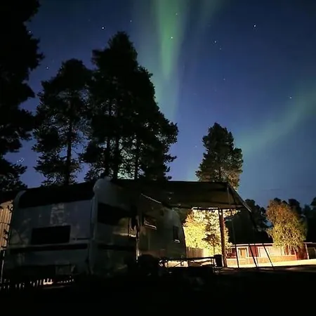 Elegant Camper At Yard Appartement Inari